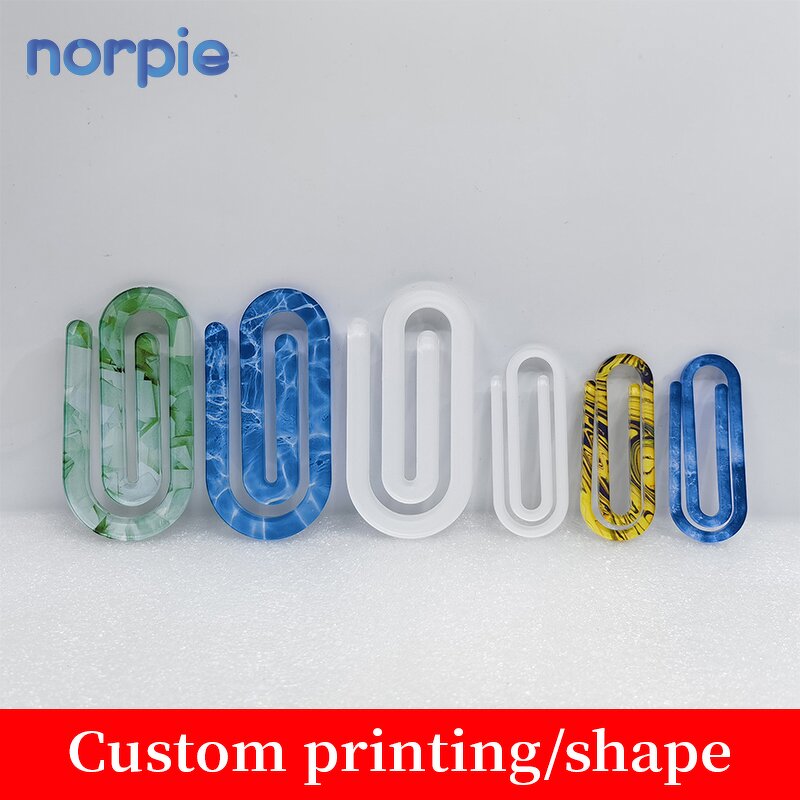 Bookmark Manufacturer - Sublimation Acrylic Student Notes File Clip Gift