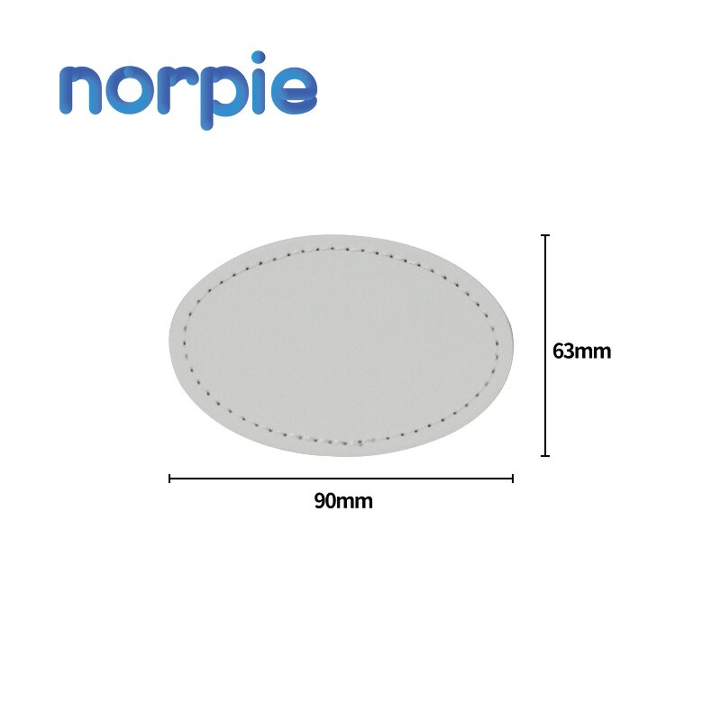 Hat Patch Manufacturer - Blank Sublimation Leather Custom Logo Patch