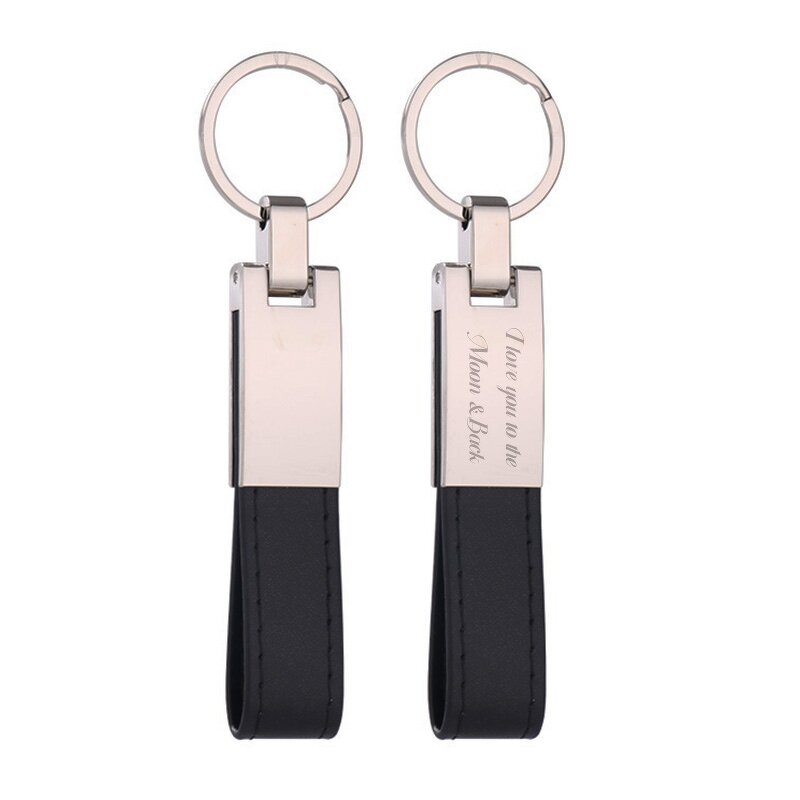 Promotional Keychain Manufacturer - Laser Engraving Souvenir Leather Gifts