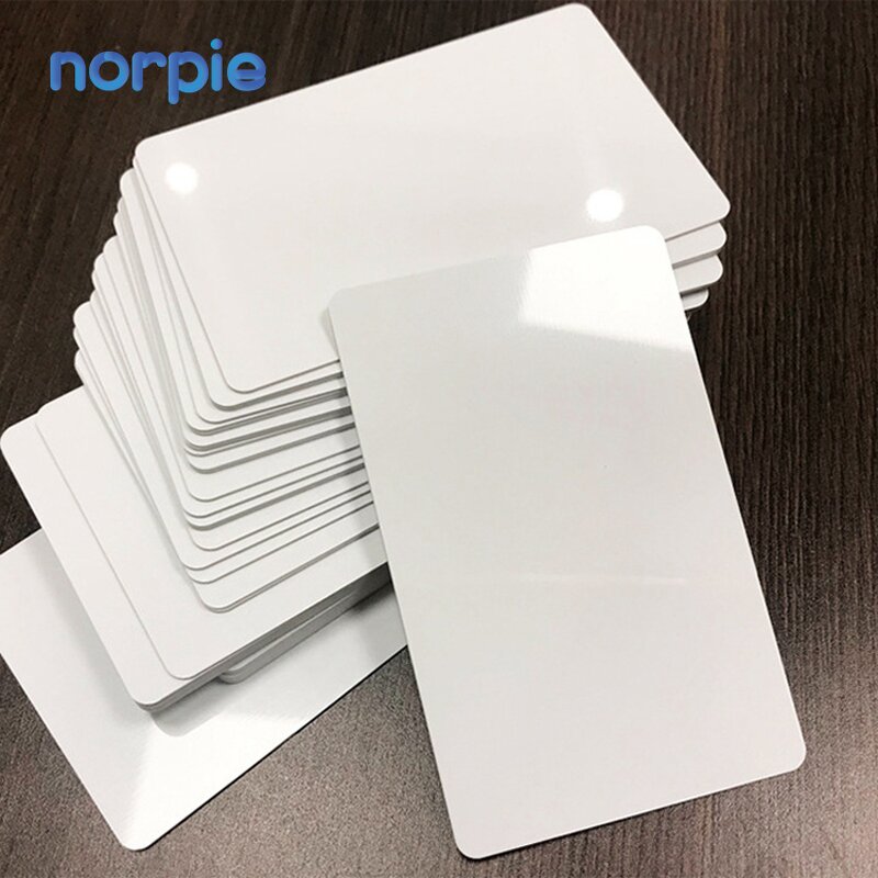 PVC Card Manufacturer - Double-sided Sublimation White ID Business Blank