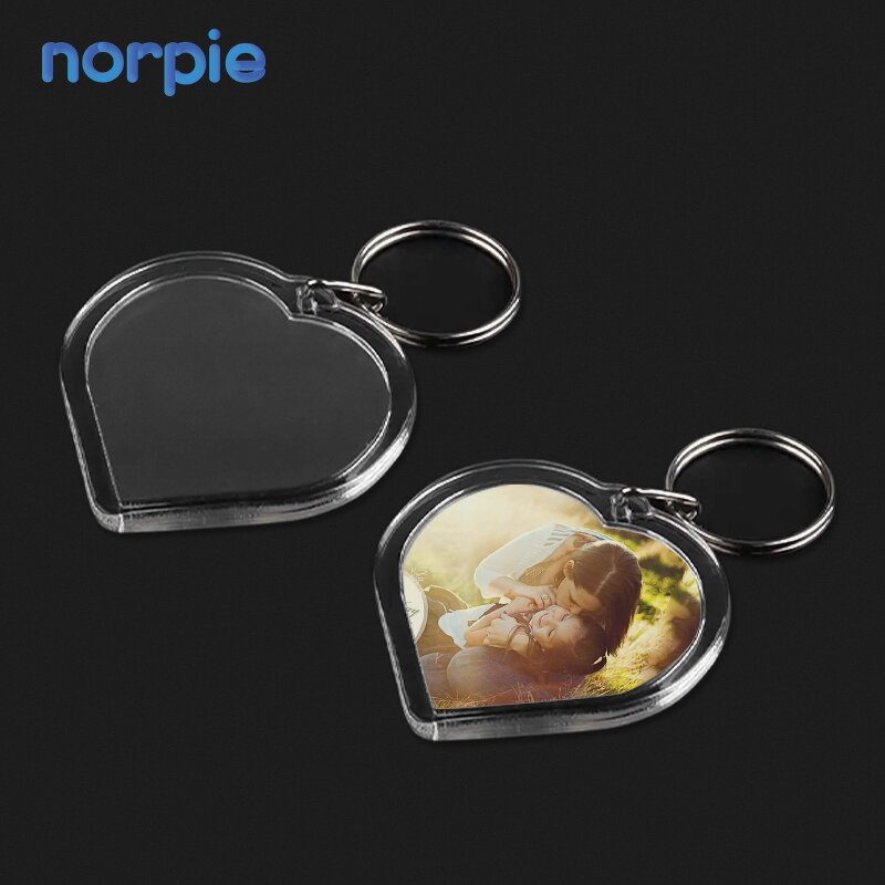 Acrylic Keychain Manufacturer - Transparent Double-sided PET Photo Keychain