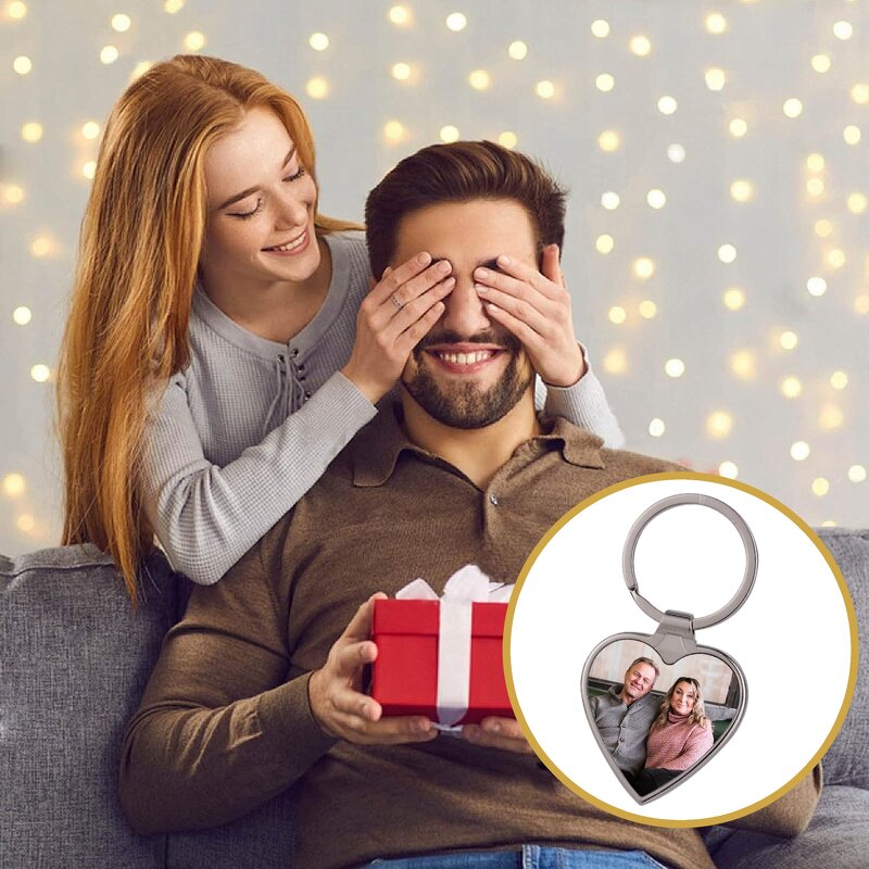 Heart Keychain Manufacturer - DIY Sublimation Bulk Promotional Gift