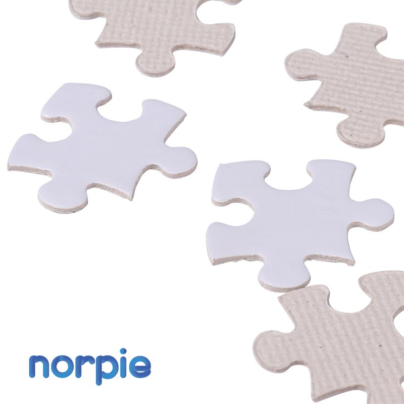 Jigsaw Puzzle Manufacturer - A4 Plain White Sublimation Jigsaw Puzzle 80pcs