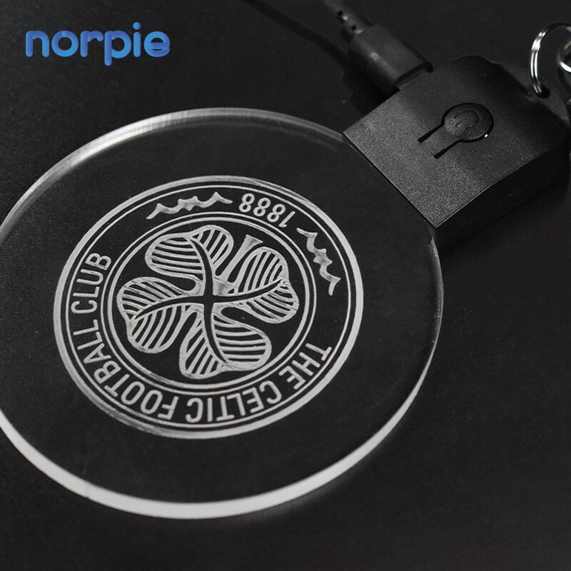 LED Christmas Ornament Manufacturer - UV Printing Laser Blank Acrylic Rechargeable