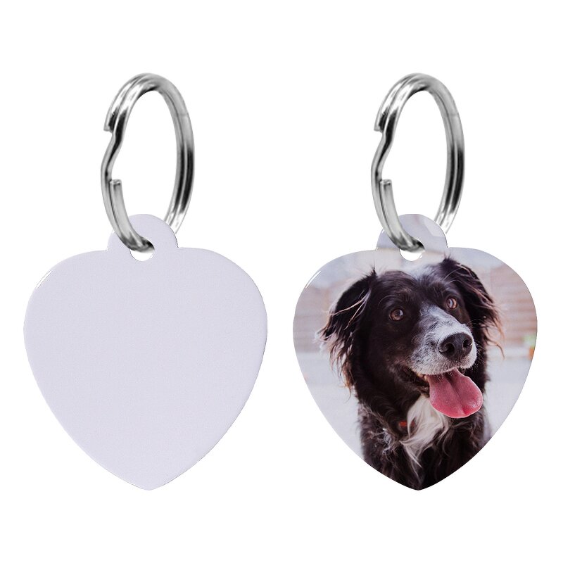 Dog Tag Manufacturer - Double-sided Sublimation Aluminum Pet ID Pendant