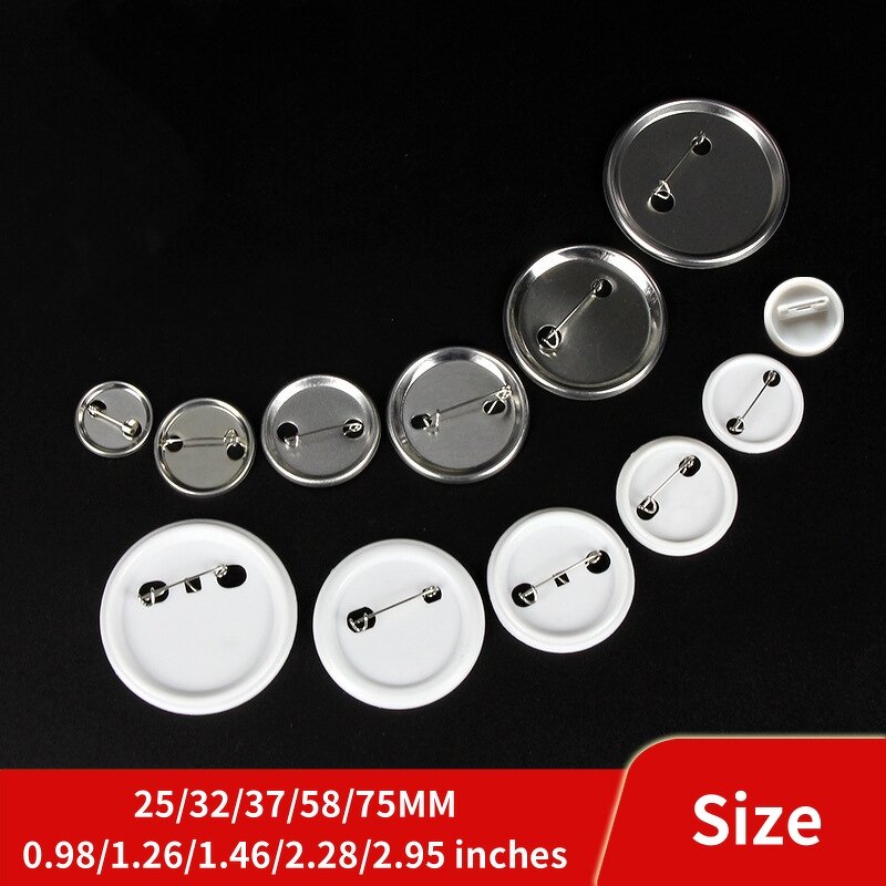 Button Badge Manufacturer - Custom Size Blank Metal Sublimation Logo Button