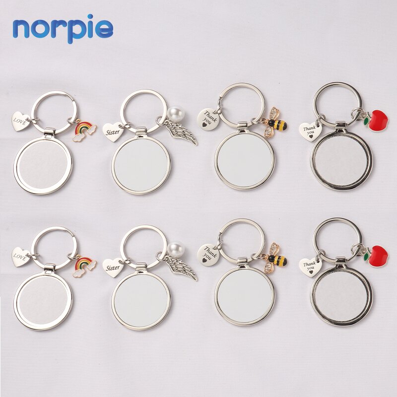Teacher Keychain Manufacturer - Sublimation Appreciation Gift Bee Keyring