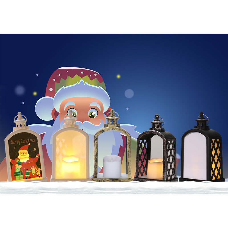 Lantern Manufacturer - Christmas Decoration Portable LED Sublimation Lamp