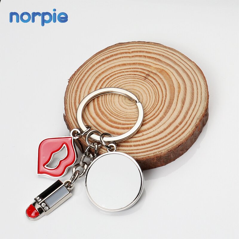 Metal Keychain Manufacturer - Wholesale Custom Lipstick Keychain with Logo
