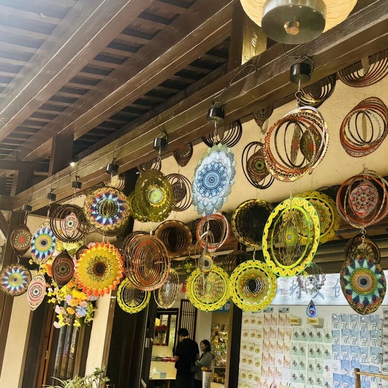 Wind Spinner Manufacturer - 8inch 10inch Double-sided Aluminum Sublimation