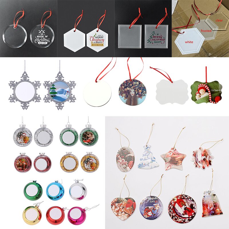 Glass Ornament Manufacturer - Factory Wholesale Custom Crystal Xmas Pendant