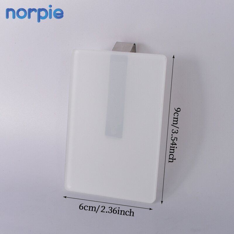 Car Visor Clip Manufacturer - Sublimation Acrylic Rectangle Photo Holder