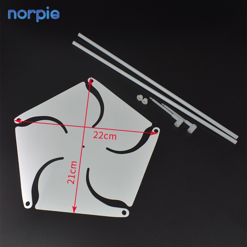 Windmill Manufacturer - Celebration DIY Hexagon PET Plastic Sublimation Blank