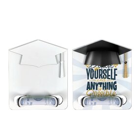 Cash Holder Manufacturer - MDF Sublimation Graduation Cap Money Holder
