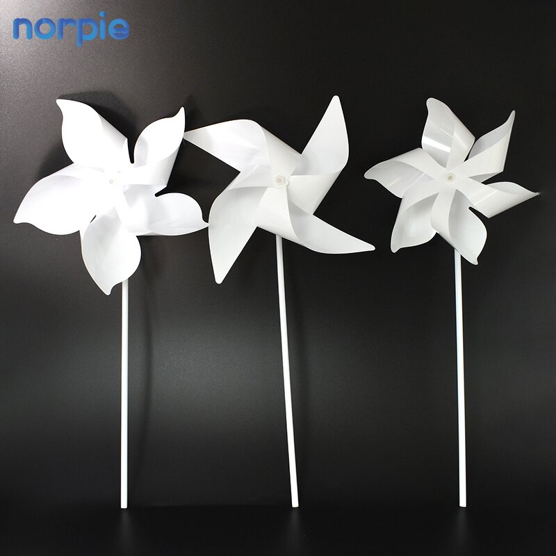 Windmill Manufacturer - Party Double-sided Square PET Plastic Sublimation