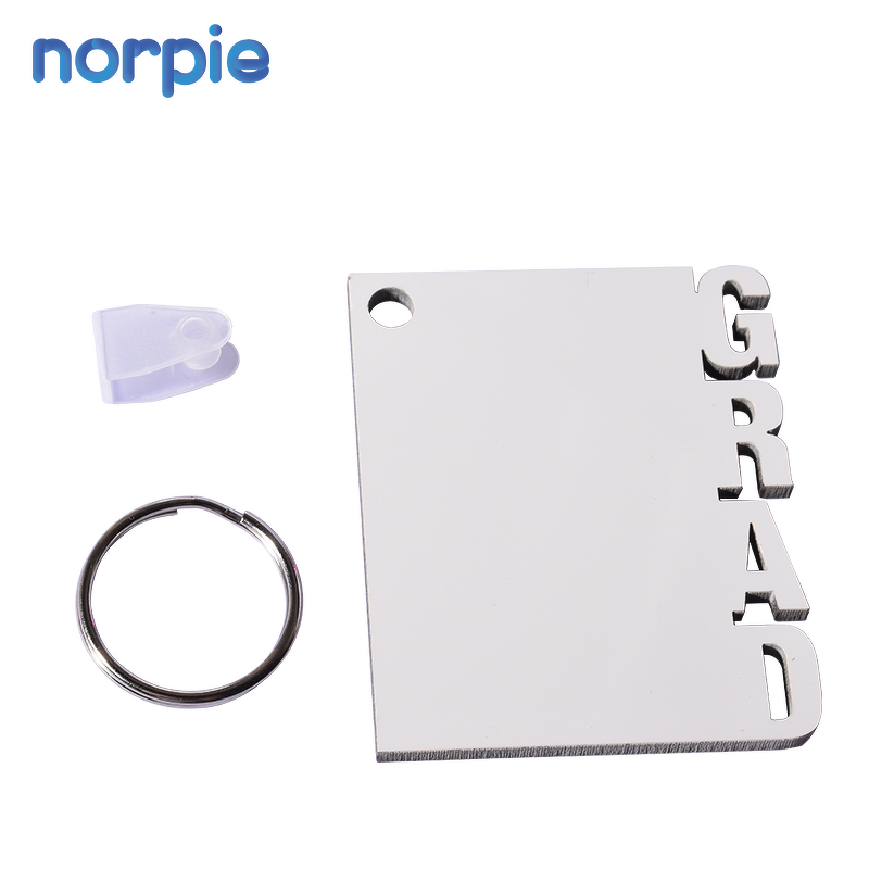 Graduation Keychain Manufacturer - GRAD Sublimation MDF Double-sided Keychain