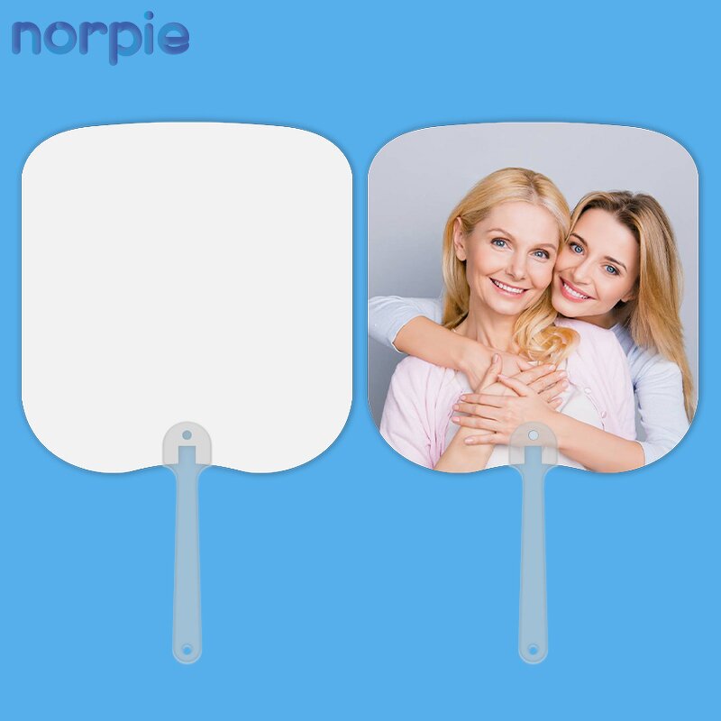 Plastic Fan Manufacturer - Factory Wholesale Sublimation Blank PET Hand Fan