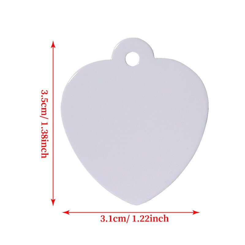 Dog Tag Manufacturer - Double-sided Sublimation Aluminum Pet ID Pendant