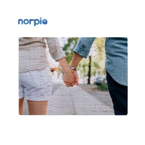 Jigsaw Puzzle Manufacturer - Custom Paper A5 80pcs Sublimation Blank Puzzle