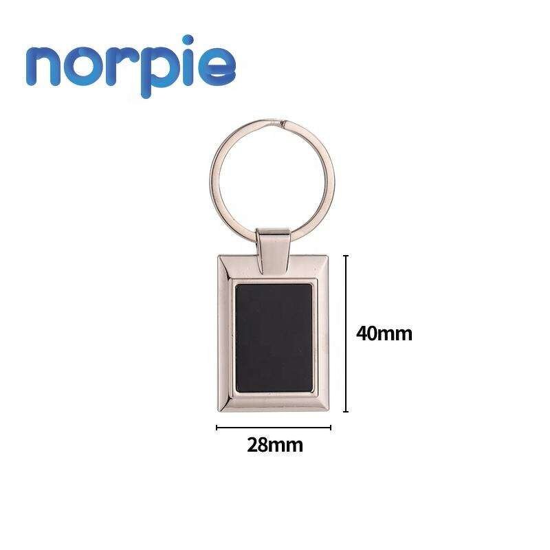 Laser Keychain Manufacturer - Customized High Quality Black Aluminum Coating