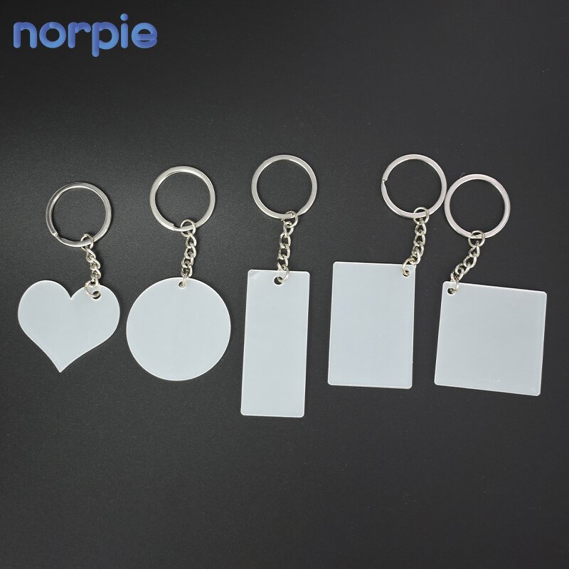 Acrylic Keychain Manufacturer - Custom Double Sided Clear Blank UV Printing