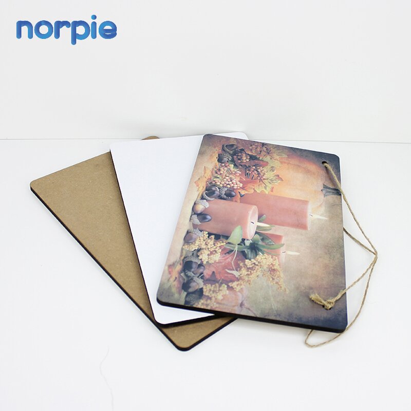 Door Hanger Manufacturer - Wholesale Rectangle MDF Sublimation Door Sign