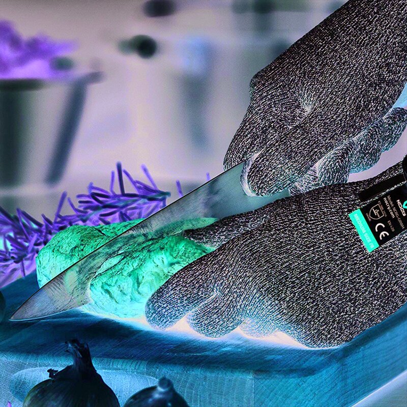 Work Protection Gloves Supplier - Factory CE EN388 HPPE PU Dipped Level 5