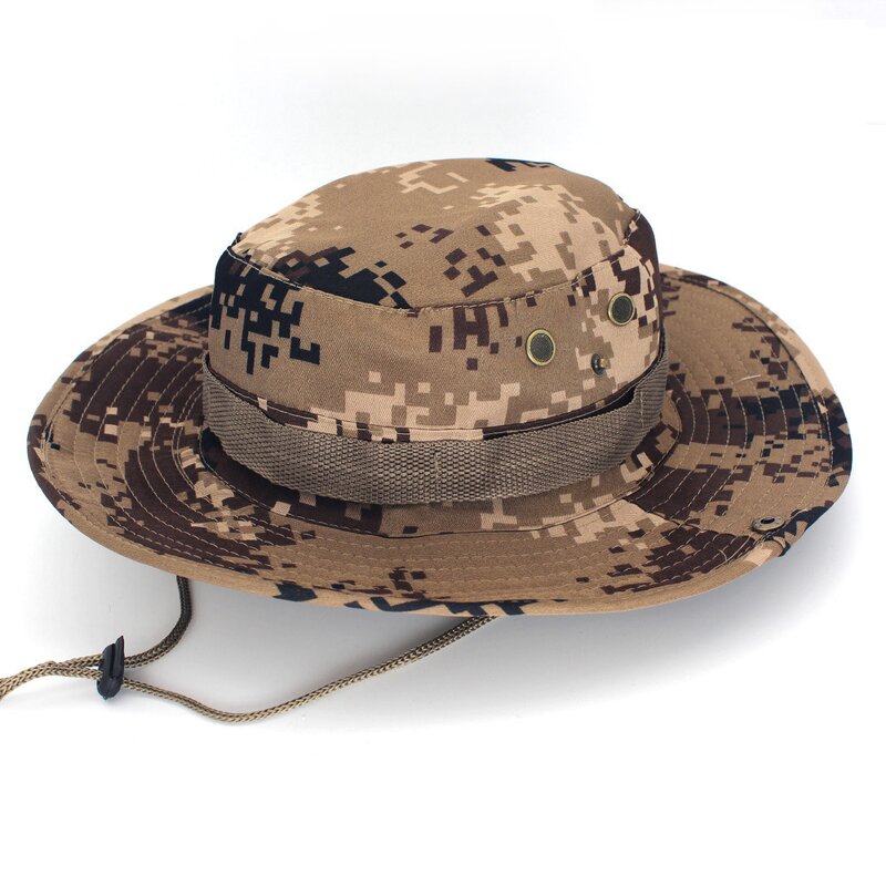 Bonnie Hat Supplier - Men's Multi Color Camouflage Adjustable Foldable