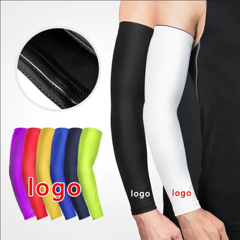 Sports Arm Sleeves Manufacturer - Custom Logo Multifunctional Polyester Support