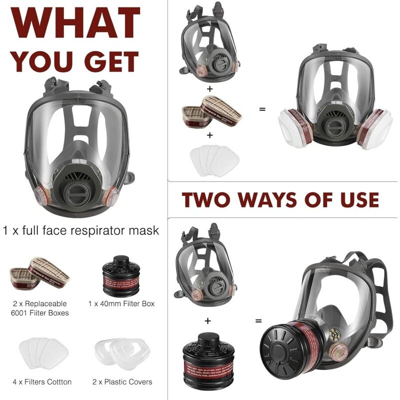 Full Face Gas Mask Factory - Factory Direct Nuclear Chemical Resistant