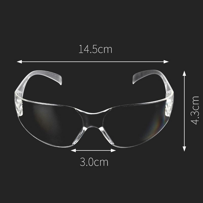 Protective Safety Glasses Supplier - Custom Logo Polycarbonate HD Vision
