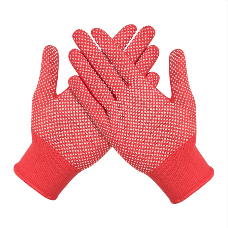PVC Dotted Gloves Manufacturer - China Wholesale Anti Slip Double Sides