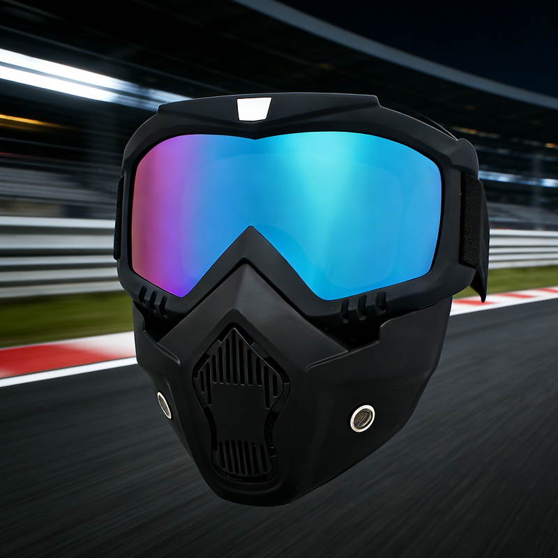 Motorcycle Goggles Supplier - Tactical Detachable Sand Resistance Wind Prevention
