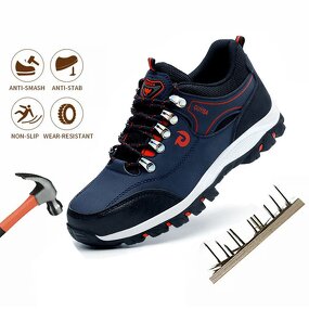 Non-Slip Safety Boots Supplier - Men's Steel Toe Anti Puncture Industrial