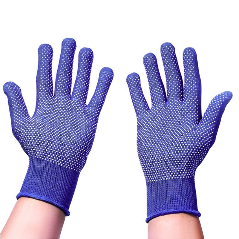 PVC Dotted Cotton Gloves Supplier - Dotting Machine Knitted for Construction