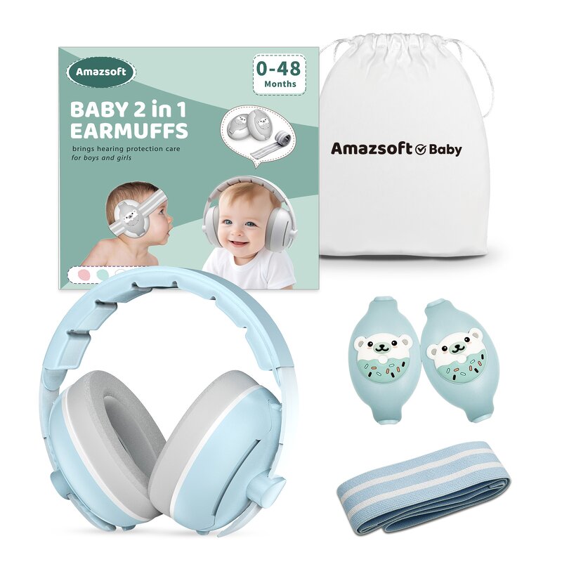 Baby Ear Defenders Manufacturer - 2 In1 Convertible for 0-48 Months