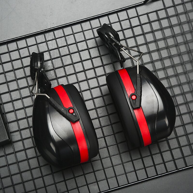 Hard Hat with Ear Mufflers Manufacturer - Industrial Mounted Hearing Protection