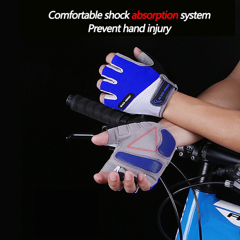 Fitness Gloves Factory - Protective Finger Workout Sports Male Half Finger