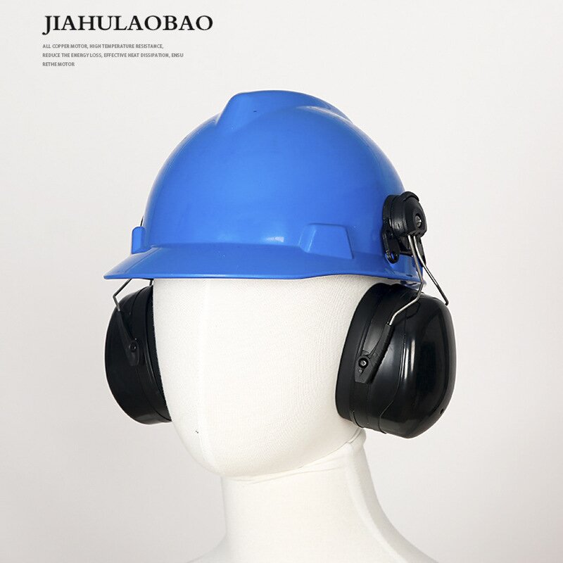 Hard Hat with Ear Mufflers Manufacturer - Industrial Mounted Hearing Protection