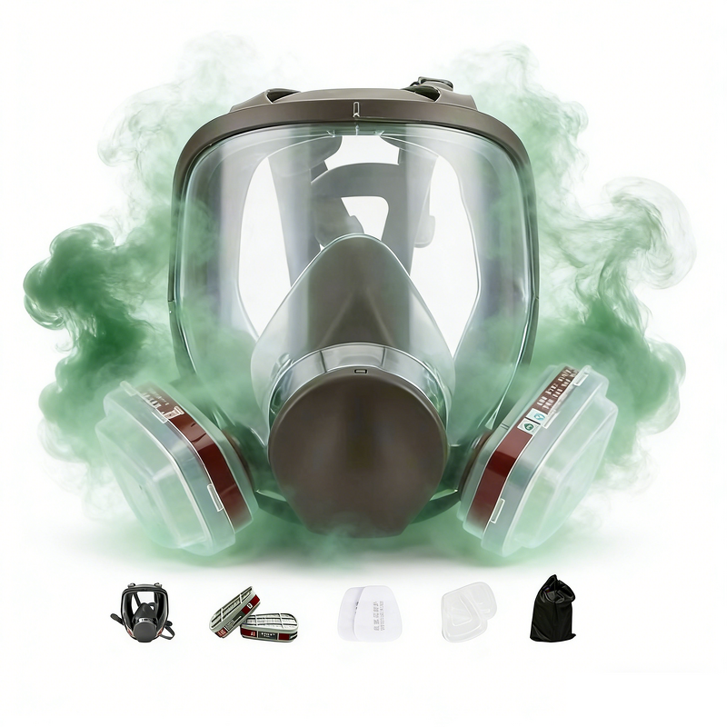 Reusable Half Face Respirator Manufacturer - 6800 Anti Chemical Gas Mask