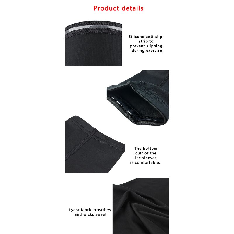 Sports Arm Sleeves Manufacturer - Custom Logo Multifunctional Polyester Support