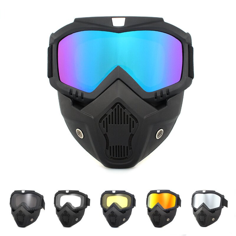 Motorcycle Goggles Supplier - Tactical Detachable Sand Resistance Wind Prevention