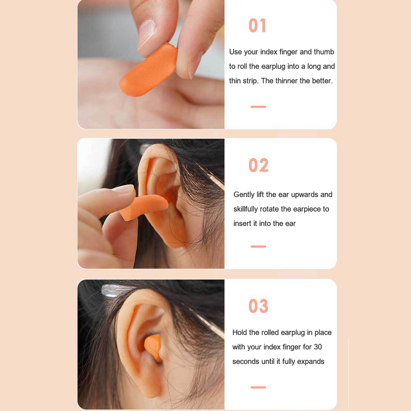 PU Foam Earplugs Supplier - Wholesale 37db Polyurethane for Sleep