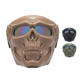 Tactical Full Face Mask Supplier - Halloween Skull Ghost Windproof Camping