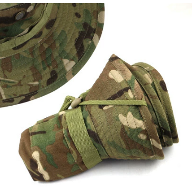 Fisherman Hat Supplier - Printing Big Brim Outdoor Fishing Mountaineering