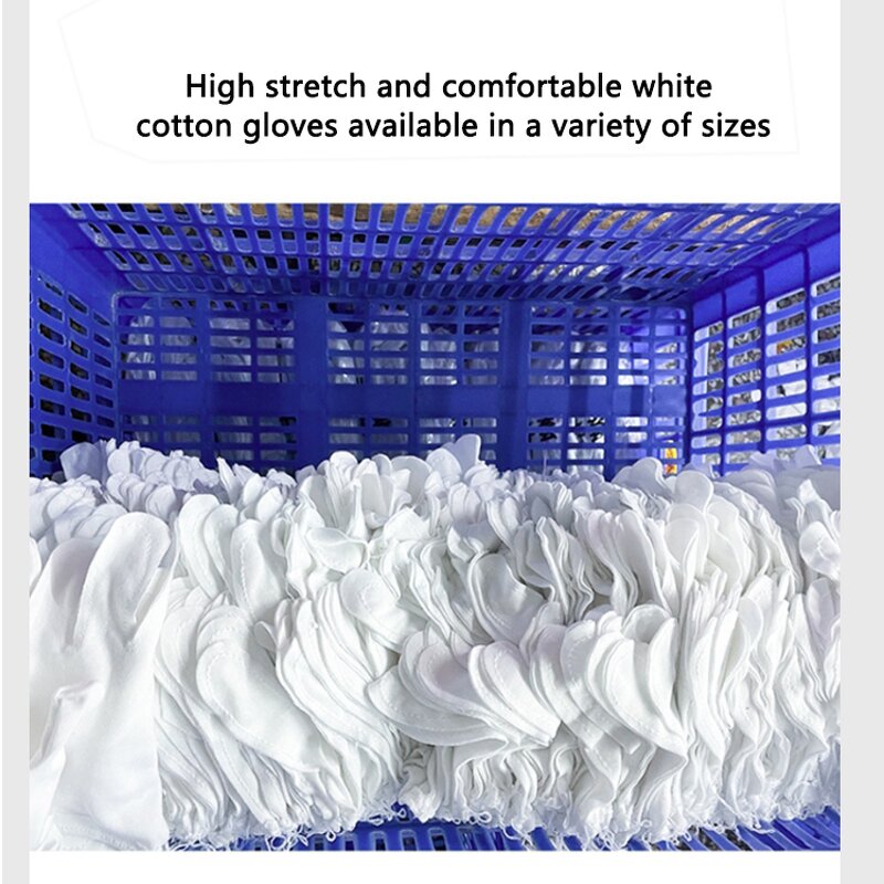 Cotton Gloves Supplier - Cheap Soft Durable Ceremonial Personalized
