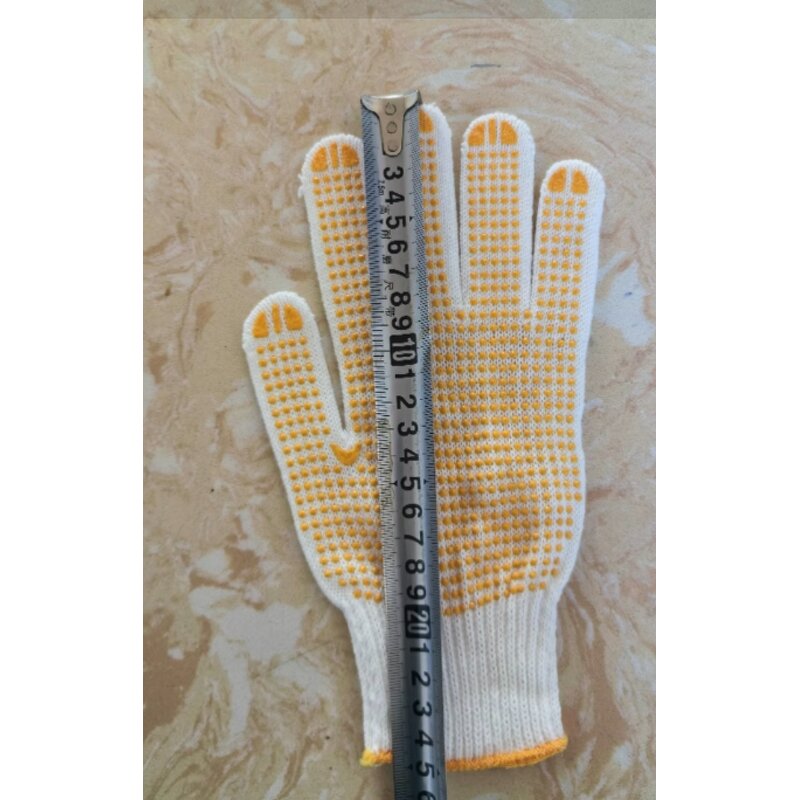 Work Safety Gloves Factory - Size 10 Anti Slip Anti Cut Custom Cotton Woven