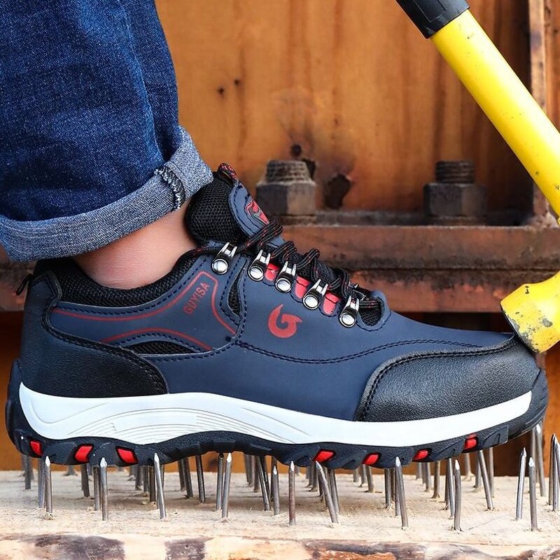 Steel Toe Safety Shoes Manufacturer - Wholesale Lightweight Leather Puncture Proof