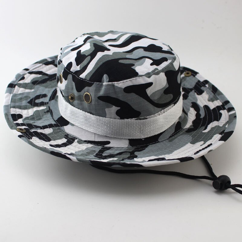 Bonnie Hat Supplier - Men's Multi Color Camouflage Adjustable Foldable
