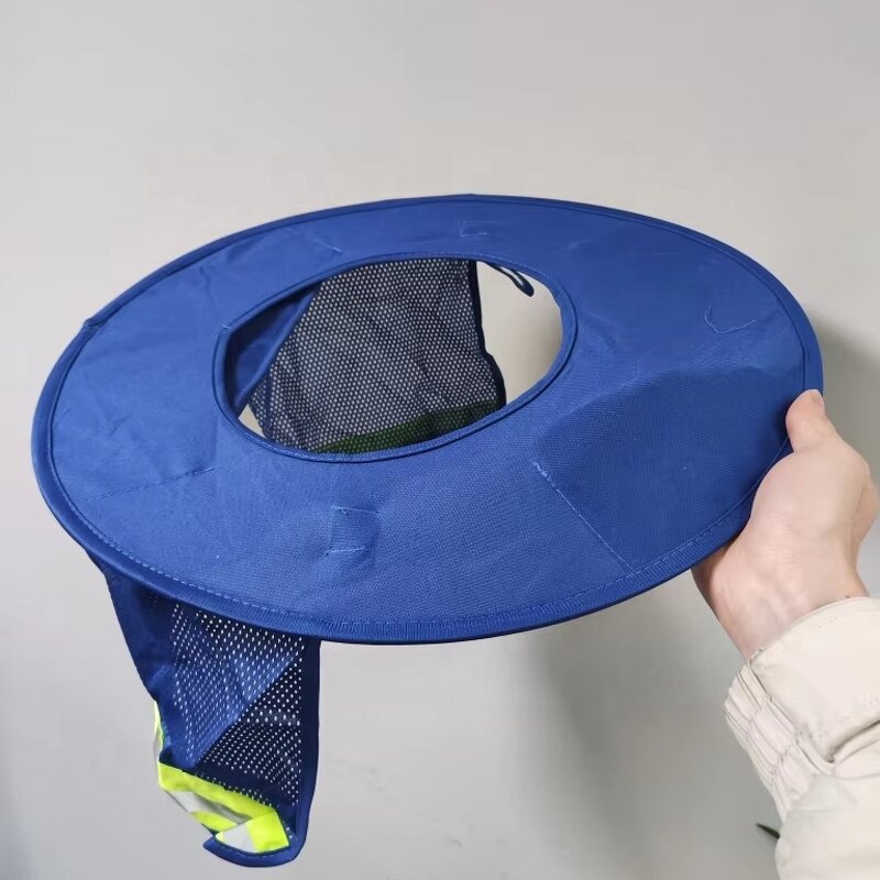 Sunshade Helmet Cover Manufacturer - Breathable Summer UV Visor Safety Hat